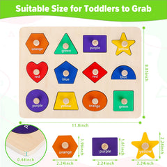 Jumlys puzzle piece with handle supports easy grip for tiny hands