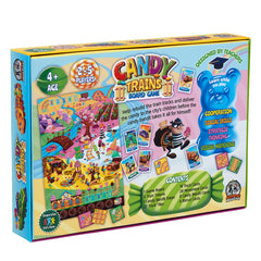 Jumping High Five game board designed for a kid-friendly family game night.