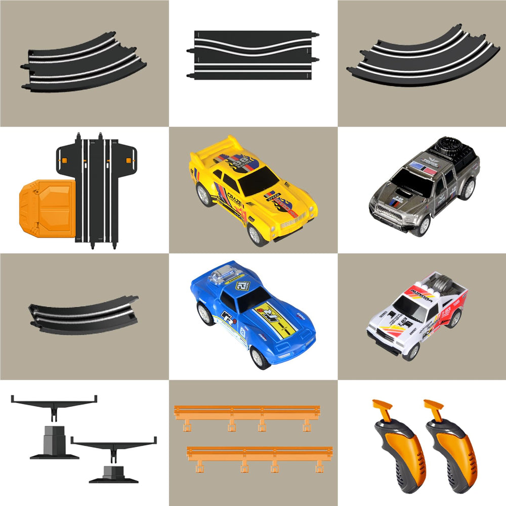36-foot Jumplanma track ready for easy assembly and layouts