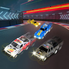 Jumplanma slot car track electric mode setup for quick, high-energy racing.