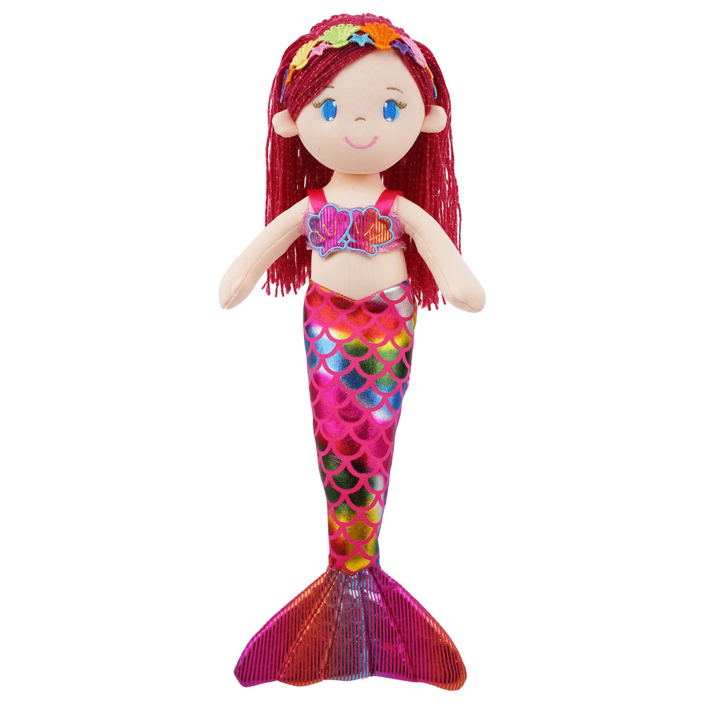 June Garden Aurelia sparkly mermaid doll for cuddly imaginative play