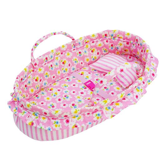 June Garden Cozy Dream Doll Bassinet portable carrier on the go