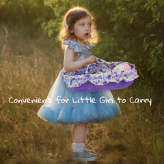 June Garden Cozy Dream Doll Bassinet safety buckle keeps dolls secure during travel