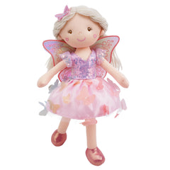 June Garden Lunabelle braided yarn hair, cuddly companion for imaginative play