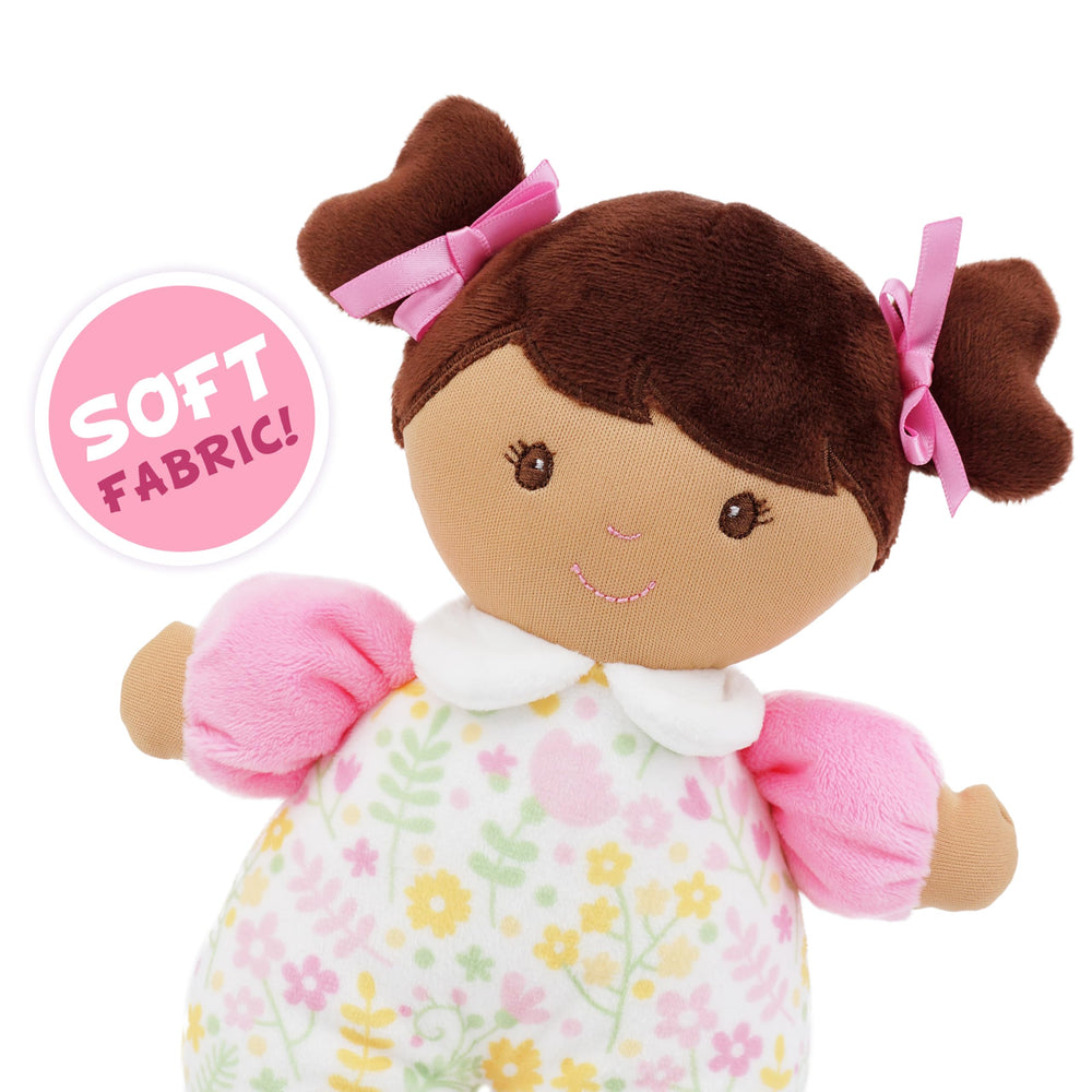 June Garden Zuri pink floral pajama outfit inspires dress-up and soft play