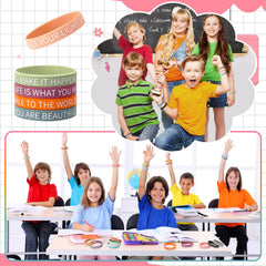 JUNEBRUSHS motivational bracelet design 5 reminds you to stay kind during the day