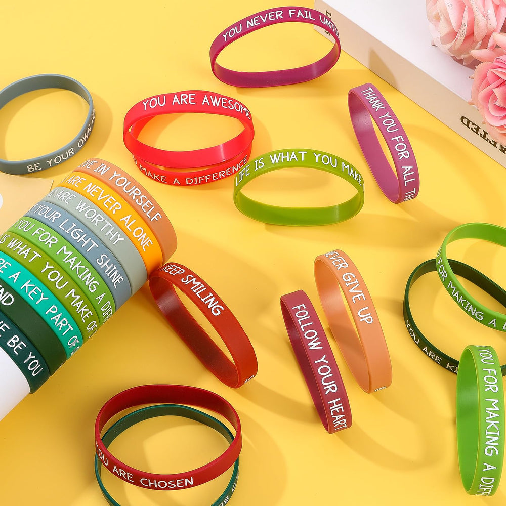 JUNEBRUSHS motivational bracelet design 04 bright accents for back to school celebrations