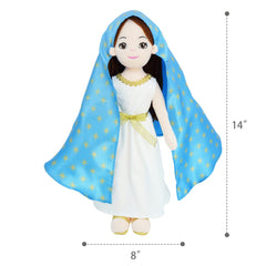 June Garden baptism gift plush offers comforting role-play for toddlers