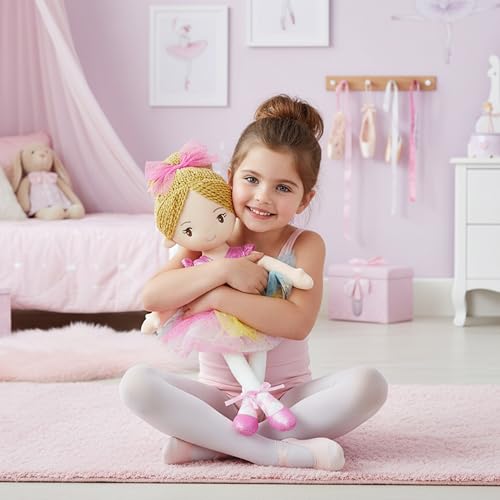 June Garden Polina in rainbow tutu highlights dress-up fun.