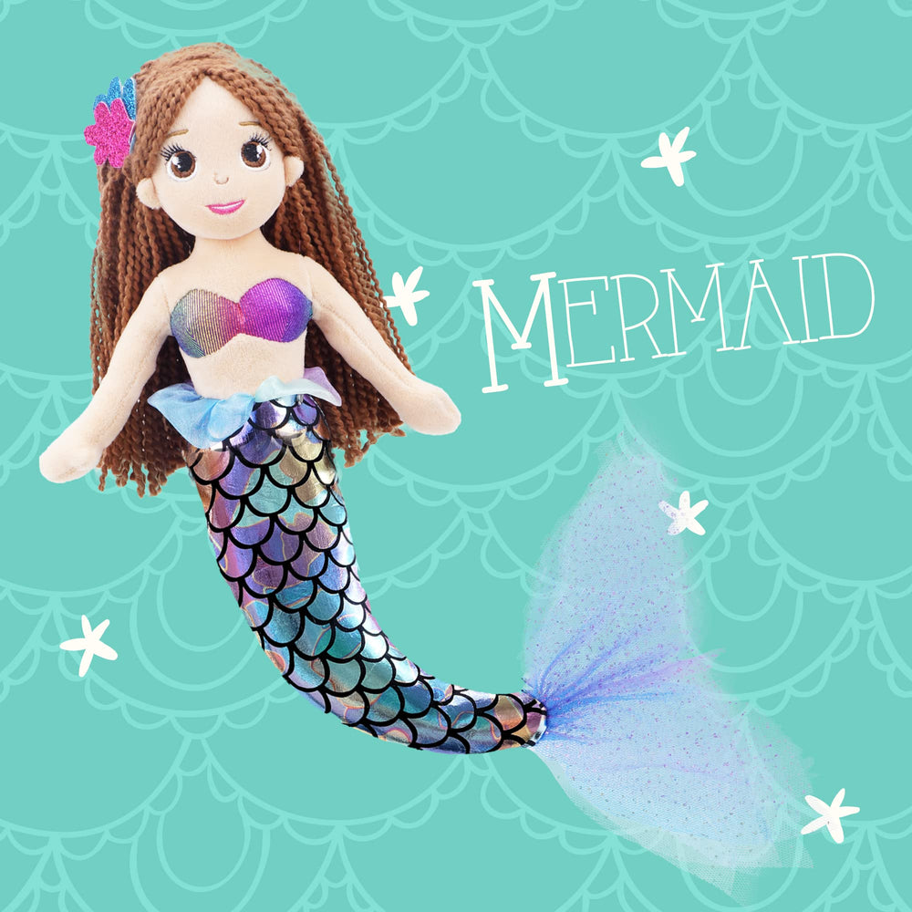 June Garden Tifara mermaid tiara glitter brightens dress-up moments.