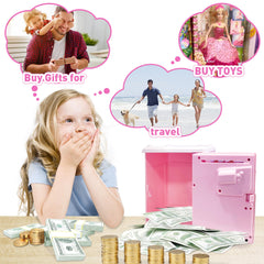 JUNEU piggy bank storage sticker to set savings goals