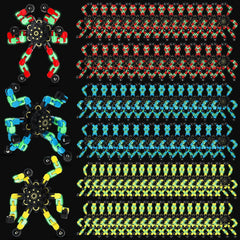 Junkin 100 piece light up fidget set for quick focus during study and fun