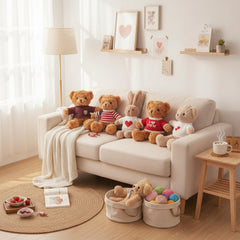 Junkin bear clothes easy to put on and take off for quick dress-up sessions