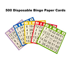 JUNWRROW 75 Bingo Balls ensure fair draws and clear results