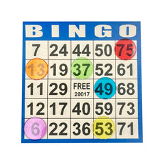 JUNWRROW bingo books packaging ready for classroom use and groups.