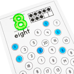 Junwrow counting and sorting activities with magnetic chips