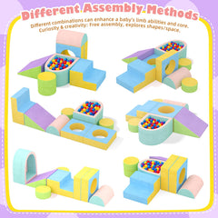 JUOIFIP middle unzip feature expands the set for more play possibilities.