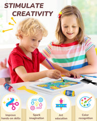 JUPITEARTH twelve vibrant colors in 16ml bottles ready for playful marbling.