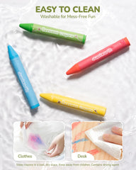 JUPITEARTH crayons come with animal stickers to celebrate effort