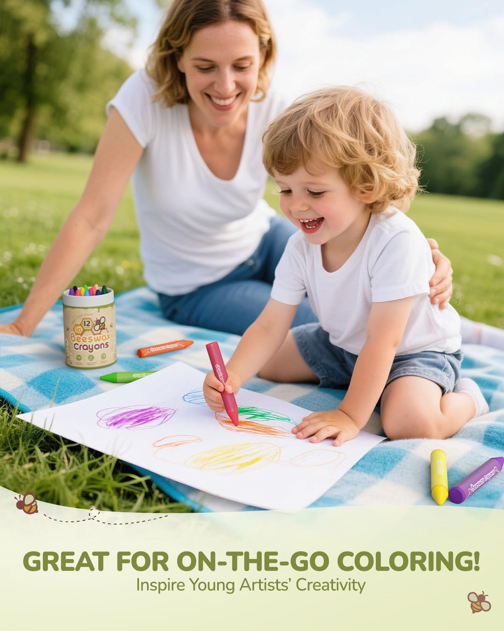 JUPITEARTH crayons make a gift-ready set for birthdays and holidays