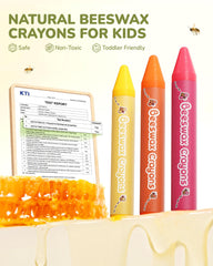 JUPITEARTH crayons provide a smooth glide for young artists