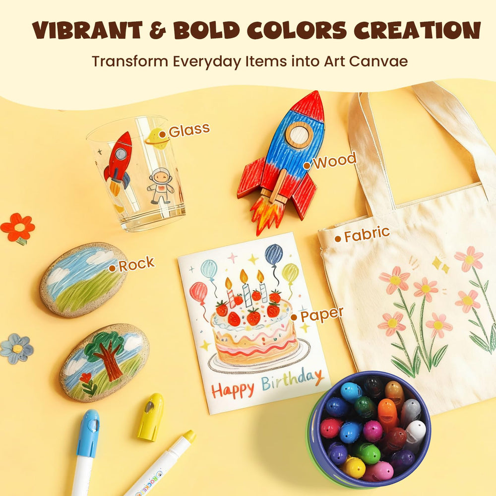 JUPITEARTH classroom and home art setups are travel-friendly