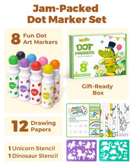 Close-up of marker nib from JUPITEARTH showing smooth ink flow for dot art.