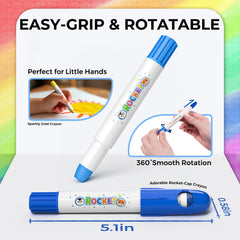 JUPITEARTH smooth-glide sticks delivering even coverage on paper and canvas