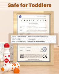 Compact JUPITEARTH packaging keeps toddler art supplies organized.