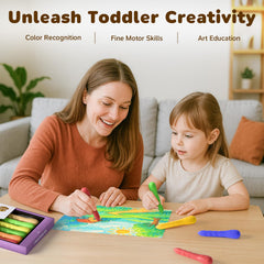 JUPITEARTH travel-friendly crayons ideal for on-the-go art