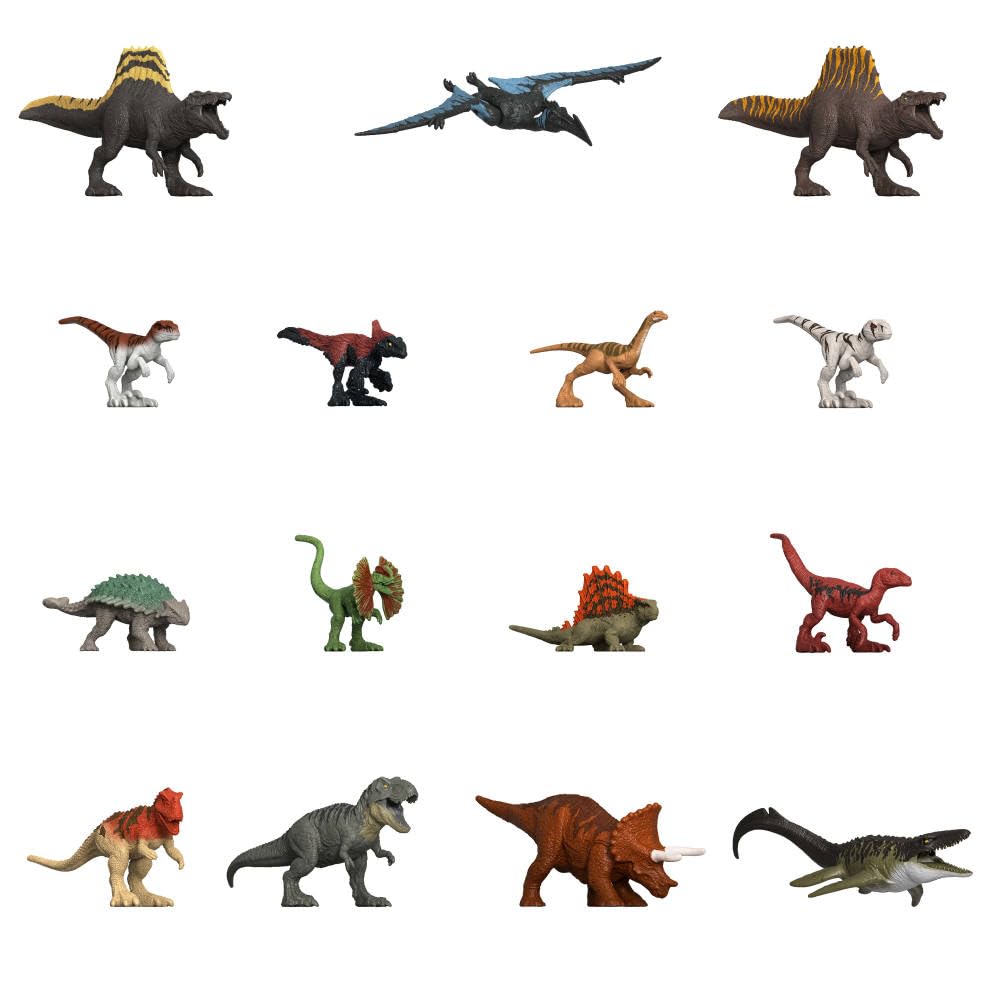 Jurassic World rebirth dino figures playset designed for creative adventures.
