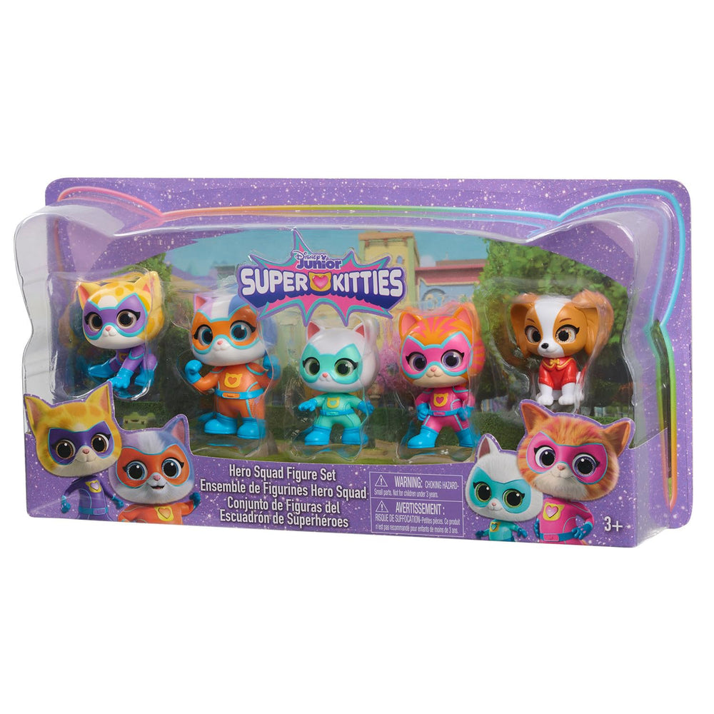 Just Play Disney Junior SuperKitties Hero Squad Mr. Puppypaws figure for villain play