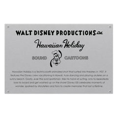 Just Play Disney100 Hawaiian Holiday diorama display box showcases retro TV styling.
