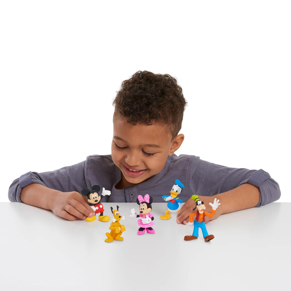 Just Play Minnie Mouse figure with her classic dress, ideal for collection display.