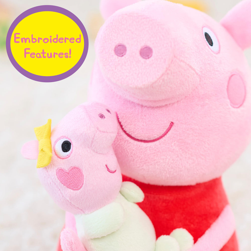 Just Play Peppa Pig Big Sis Plush eleven-and-a-half-inch size fits toy collections