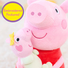 Just Play Peppa Pig Big Sis Plush eleven-and-a-half-inch size fits toy collections