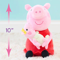 Just Play Peppa Pig Big Sis Plush invites creative play scenarios every day