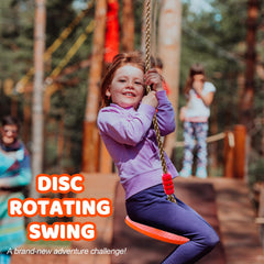 Just.smile smooth-edge swing with non-slip surface for safe play.