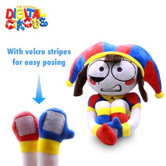 Just Toys LLC Pomni plush face detail emphasizes accurate features for collectors