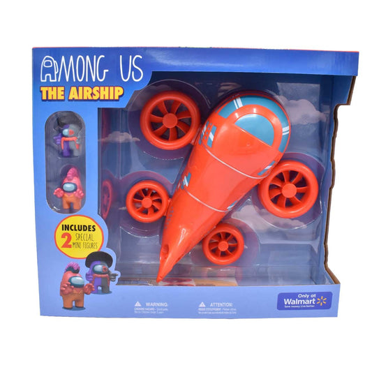 Just Toys LLC Among Us airship top detachable for full cockpit access during play.