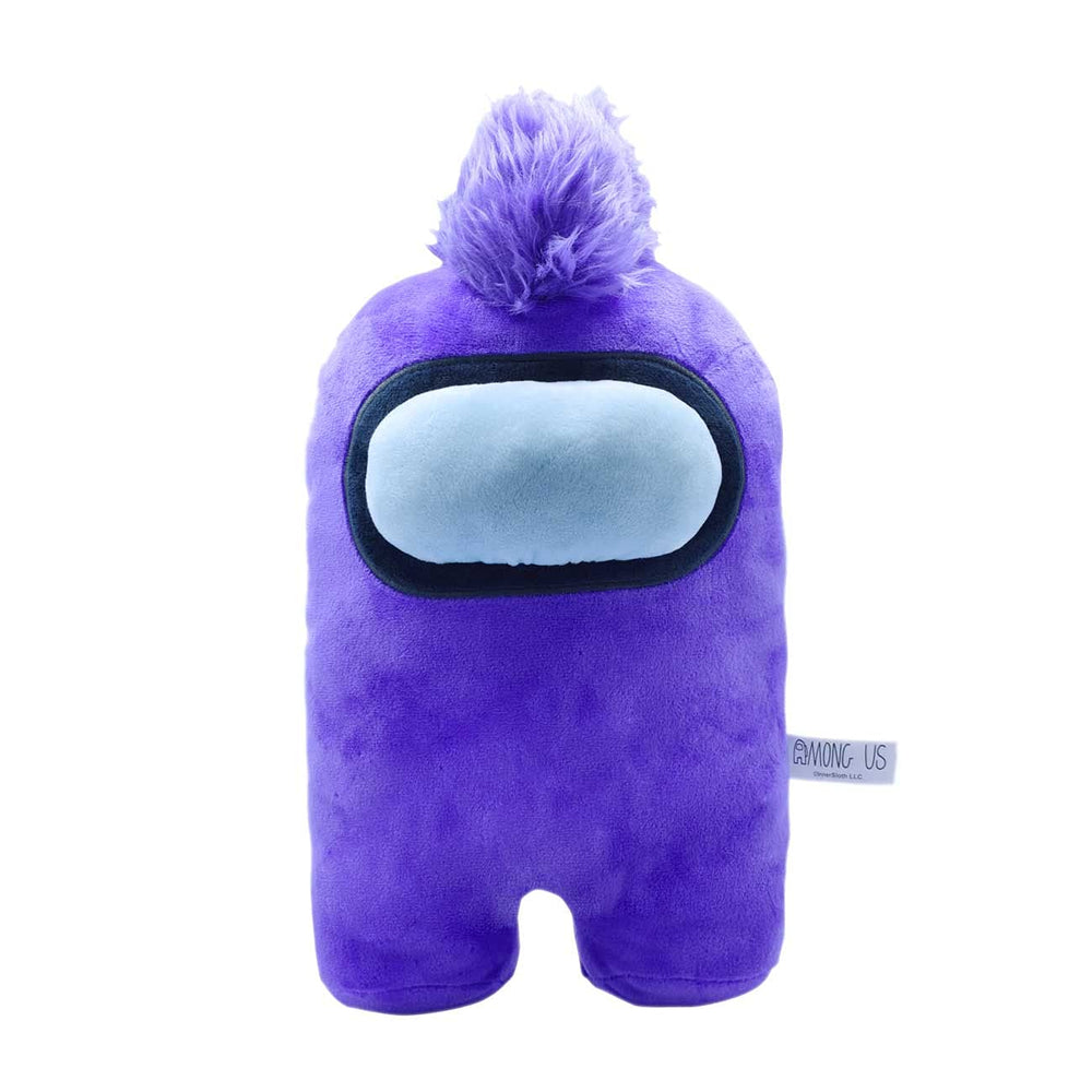 Just Toys LLC Among Us Mega Plush Purple Mohawk 12in, soft cuddle display piece