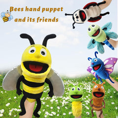 JUSTQUNSEEN ant puppet 13in ideal for travel and classroom use.