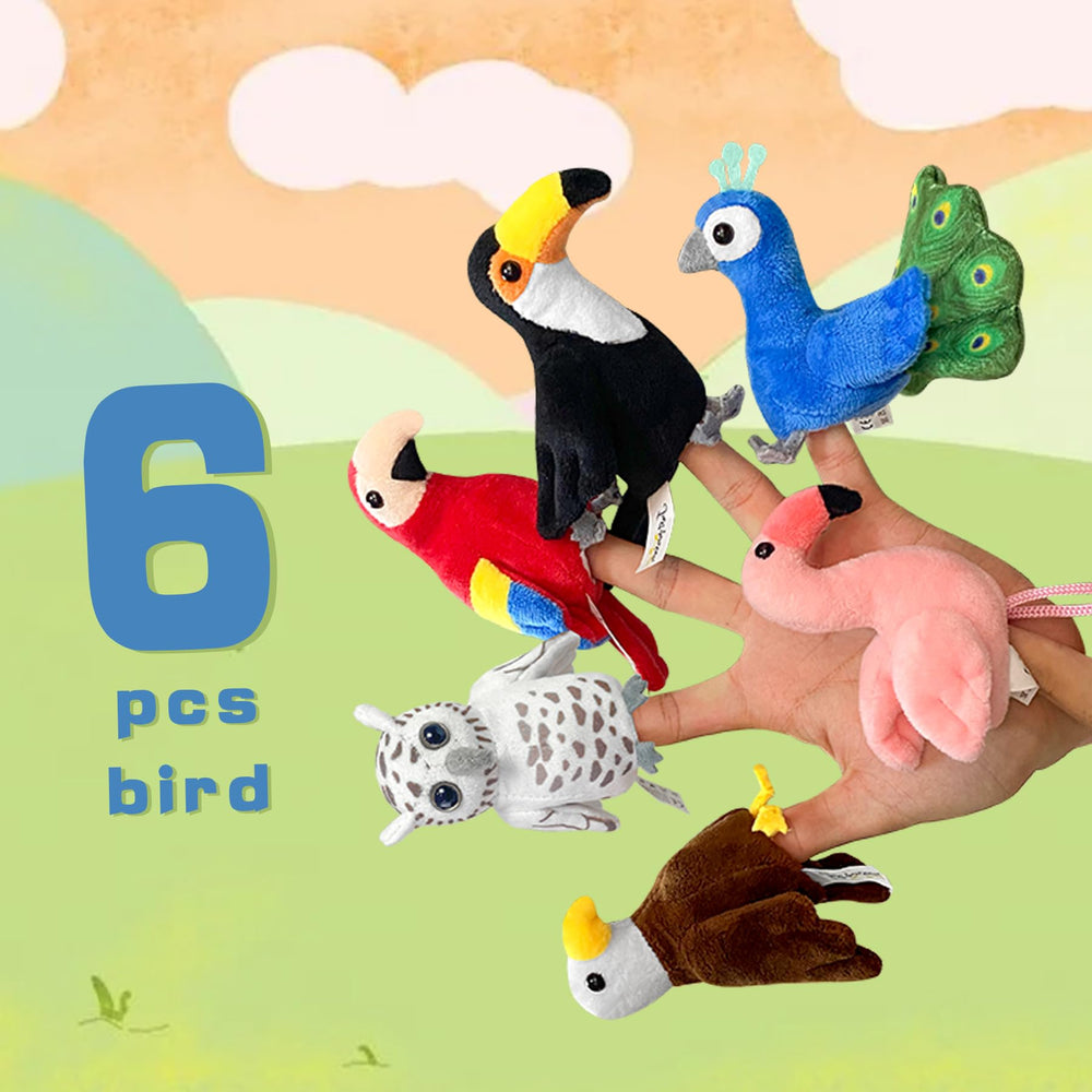 JUSTQUNSEEN eagle finger puppet sparks adventurous pretend play and story creation.