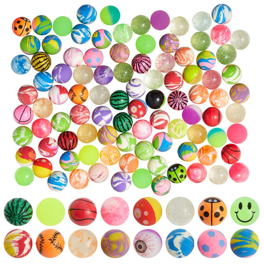 Juvale bouncy balls colorful bulk pack for party favors and stocking stuffers.