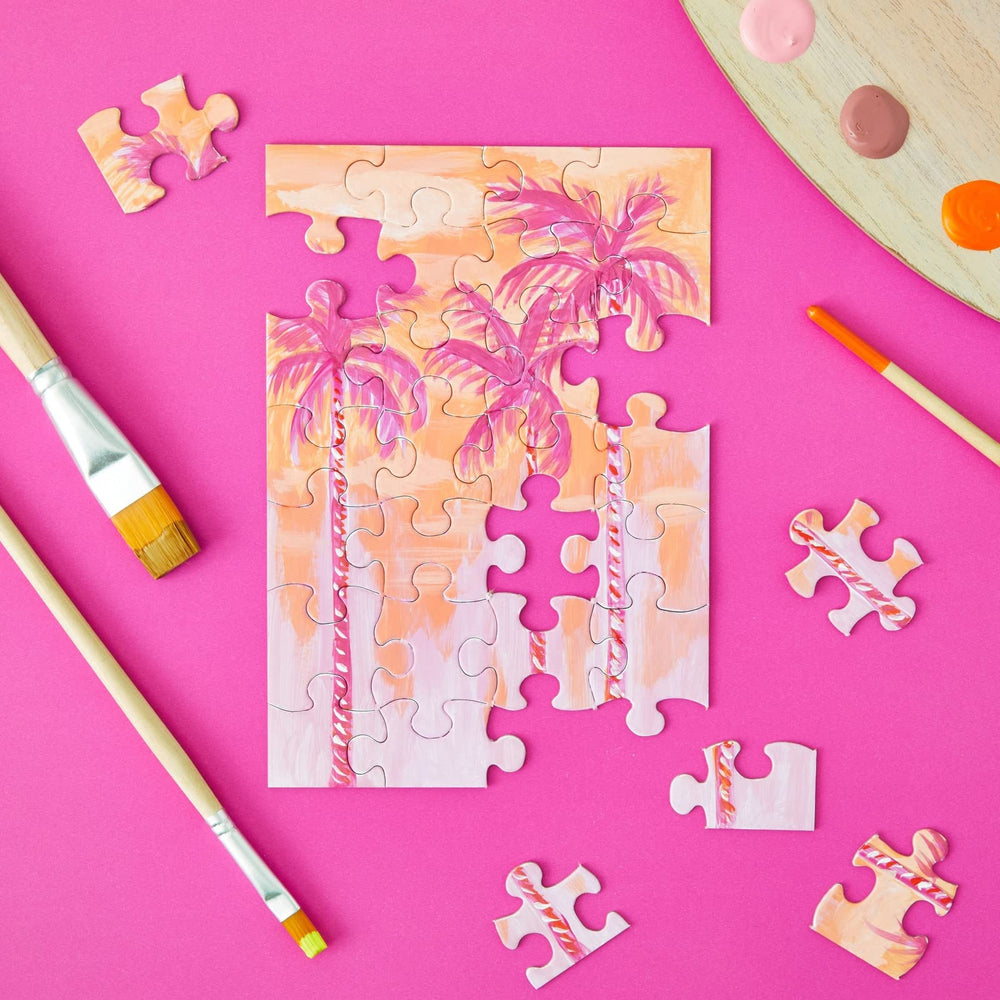 Juvale 28-piece mini puzzle for kids supports fine motor play