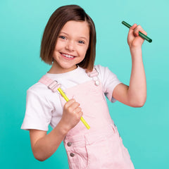 Juvale rhythm sticks classroom activity visuals promoting coordination and beat accuracy.