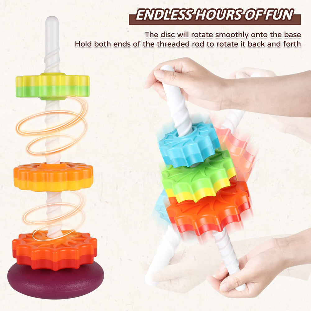 JUXUE spinning action of toy sparks curiosity during playtime