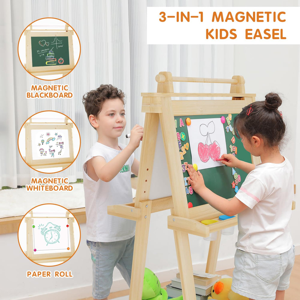 JUZBOT included accessories provide a ready-to-use art station for kids.
