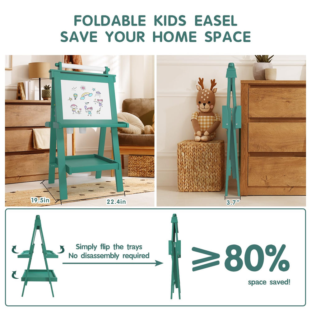 JUZBOT easel paper roll board ready for drawing