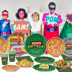 JVORFDG turtle party decor set enhances indoor and outdoor atmosphere.